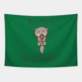 Will You Be My Otter Half? Tapestry