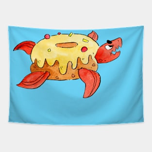Donuturtle - The turtle donut Tapestry