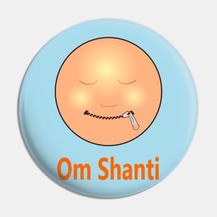 Om Shanti Pin
