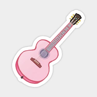 Pink guitar Magnet