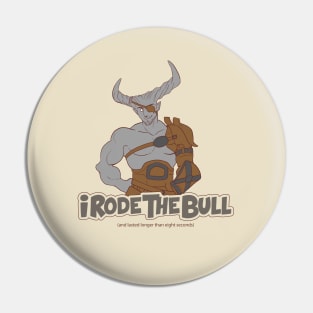 Bull Rider Pin