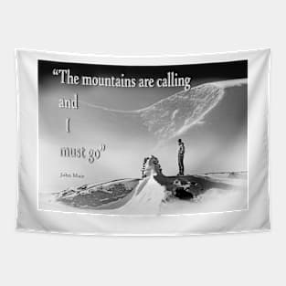 Mountain call Tapestry