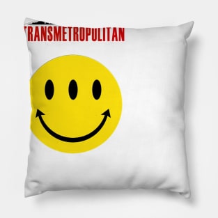 Transmetropolitan Smile Newspaper Headline Pillow