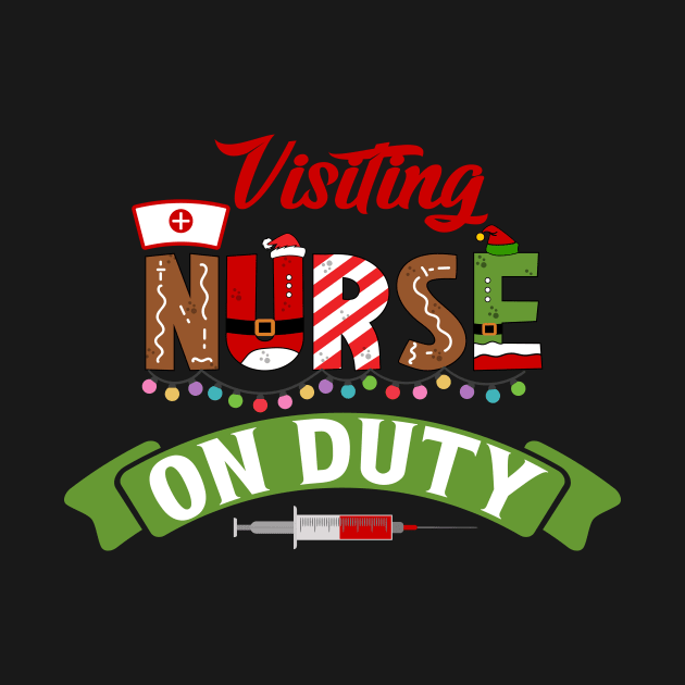 Funny Nurse Life Christmas Pun Quote Hilarious Joke Idea Visiting by HomeCoquette