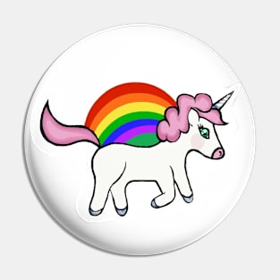 Rainbow Unicorn Pin