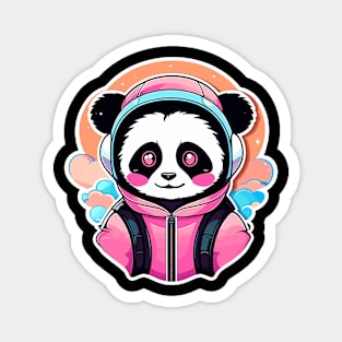 Panda Illustration Magnet