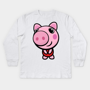 Piggy Roblox Kids Long Sleeve T Shirts Teepublic