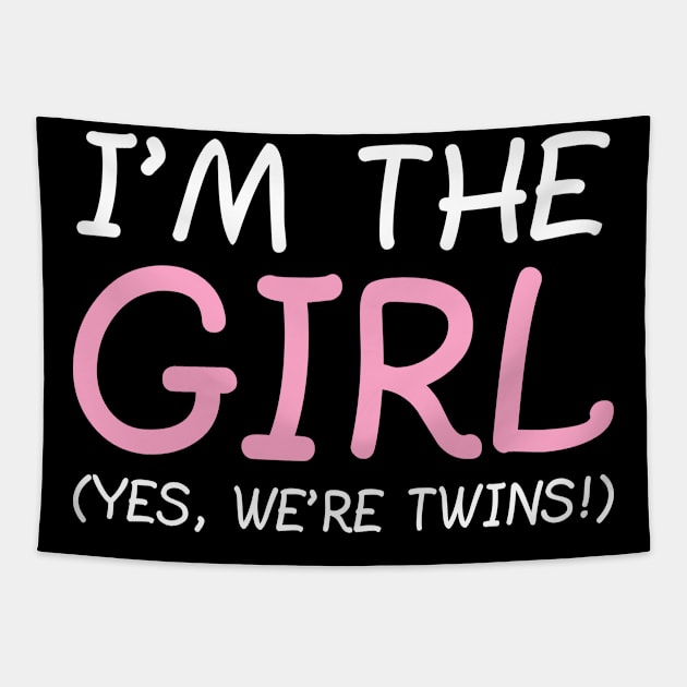 I'm The Girl, Yes We're Twins. Tapestry by PeppermintClover