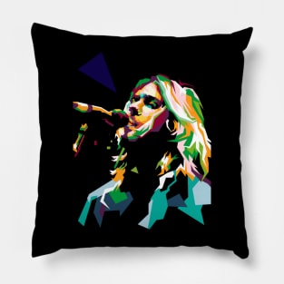 Singer Song Writer In Wpap Pillow