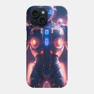 Cyberpunk Borg Robot Man Phone Case