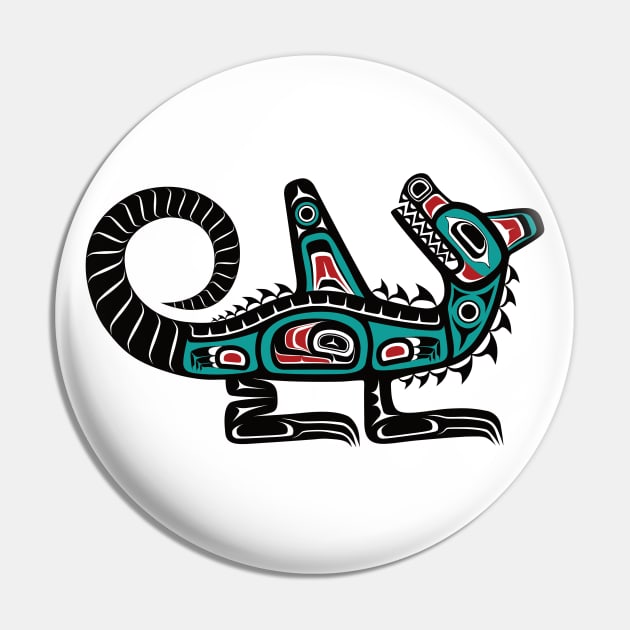 Wasgo Sea Wolf Pin by Beltschazar