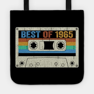 Best Of 1965 59th Birthday Gifts Cassette Tape Vintage Tote