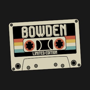 Bowden - Limited Edition - Vintage Style T-Shirt