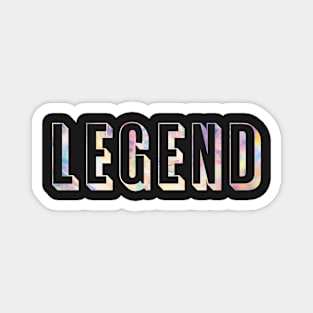 Legend 3D Light Crystal Magnet