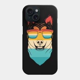 Dog Retro Husky Phone Case