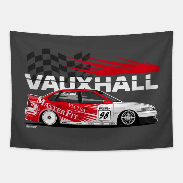 Vectra Super Tourer Tapestry by shketdesign