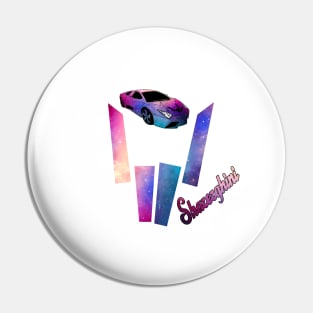 Sharerghini Galaxy Pin