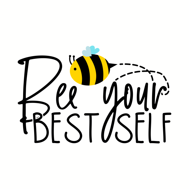 Bee your Best Self - Bee Your Best Self - Baseball T-Shirt | TeePublic