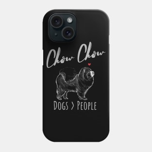 Chow Chow - Dogs > People Phone Case