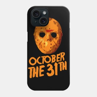 October 31th Halloween Horror Movie Phone Case