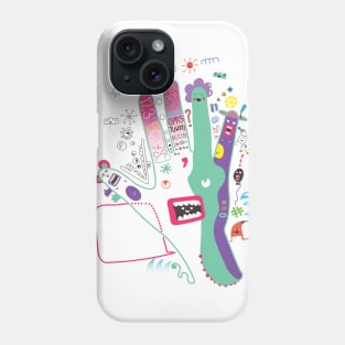 Speak to the hand Phone Case