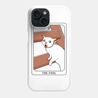 The Fool Funny Cat Phone Case