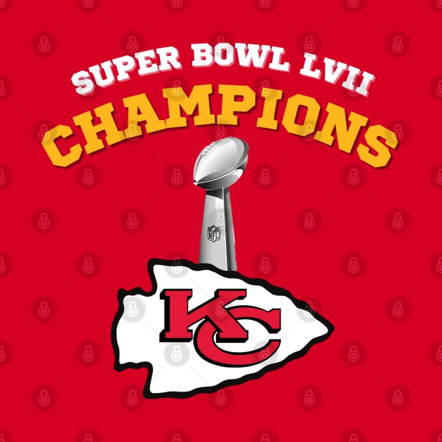 Chiefs Superbowl 2023 Champions by CityTeeDesigns