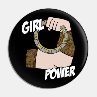 Xena Girl Power Pin