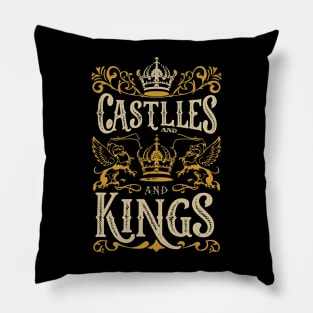 Castles and the King Pillow