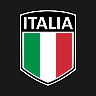 Flag Shield - Italia T-Shirt