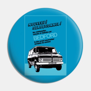 BEDFORD VAN - French ad Pin