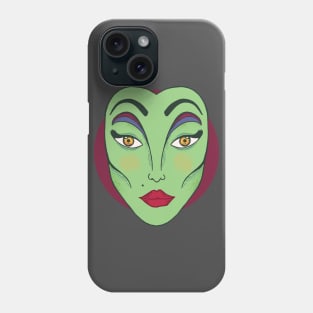 Sexy Witch Makeup Phone Case