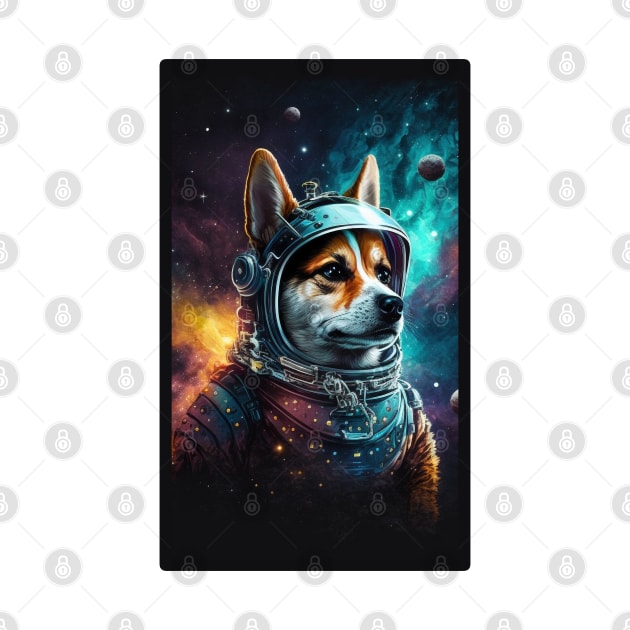 dog outer space by e-cstm Wild