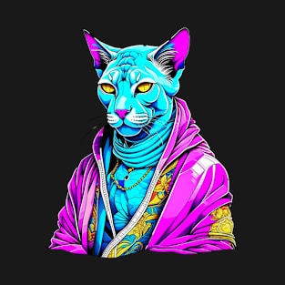 Sphynx cat Cyberpunk T-Shirt