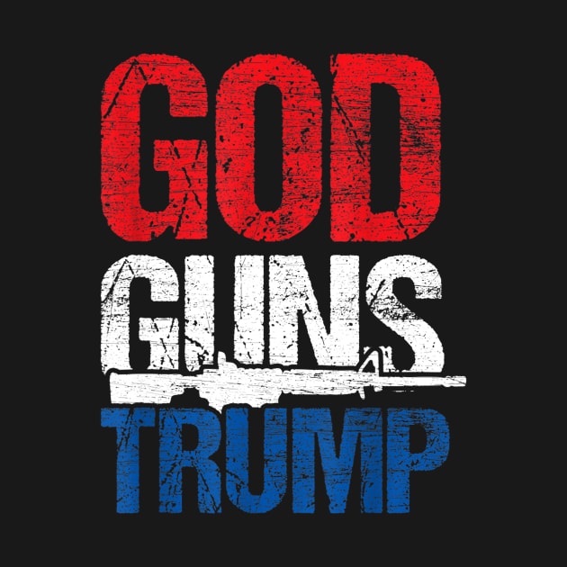 4th Of July - Patriot Republican Pride USA God Guns Trump by Haley Tokey