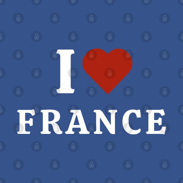 I Love France by Hayden Mango Collective 