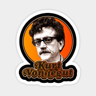 Retro Vonnegut Tribute Magnet