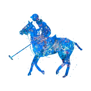 Polo rider blue art T-Shirt