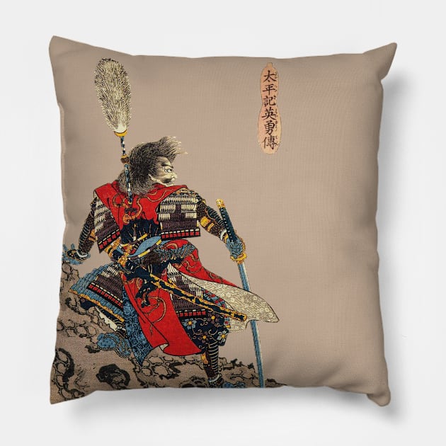 Samurai II Pillow by GrampaTony