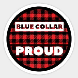 Blue Collar Proud Hvac Txv - Blue Collar - Sticker