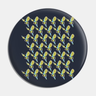 Tropical Pattern Fly Pin