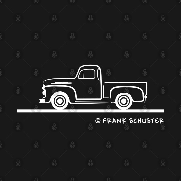 1952 Ford F 150 White by PauHanaDesign