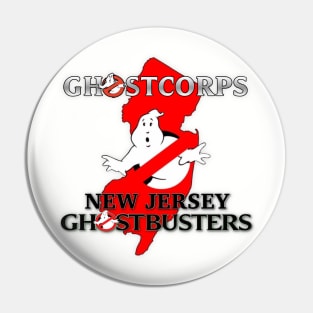 Ghost corps New Jersey ghostbusters Pin