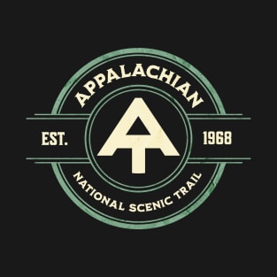 Appalachian National Scenic Trail AT Round Vintage T-Shirt