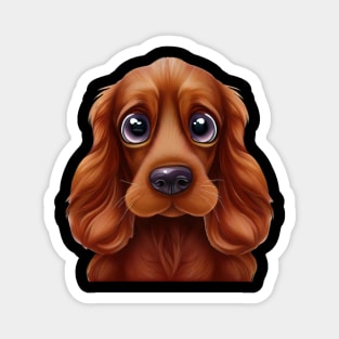 Wagtastic Irish Setter Magnet