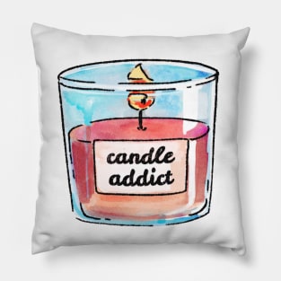 Candle Addict Pillow