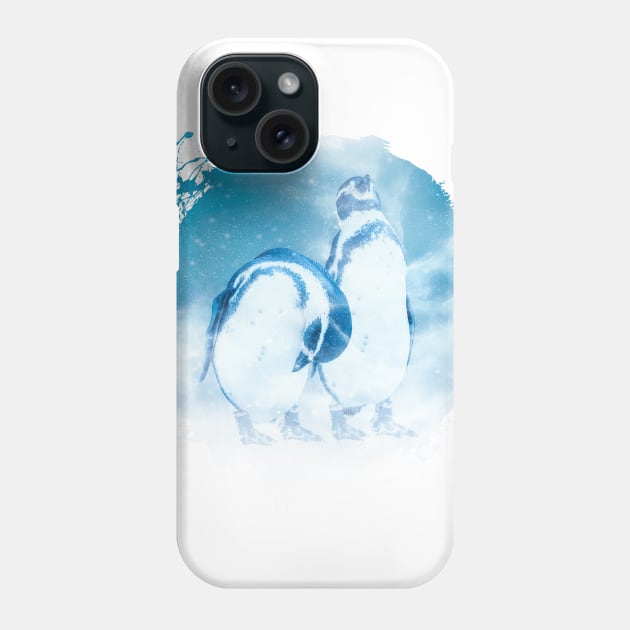 Penguin Bird Animal Wildlife Forest Nature Outdoors Freedom Phone Case by Cubebox