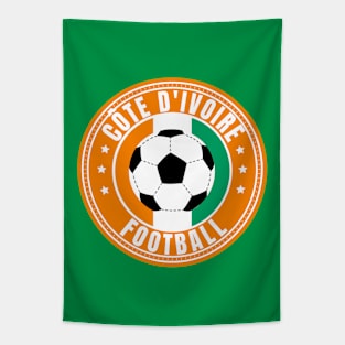 Ivory Coast Football Tapestry