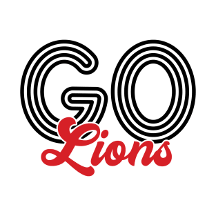 Go Lions - Softball T-Shirt
