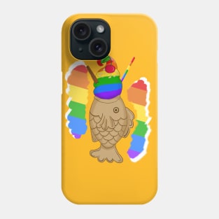 Pride Taiyaki Ice cream-Gay/LGBT flag Phone Case